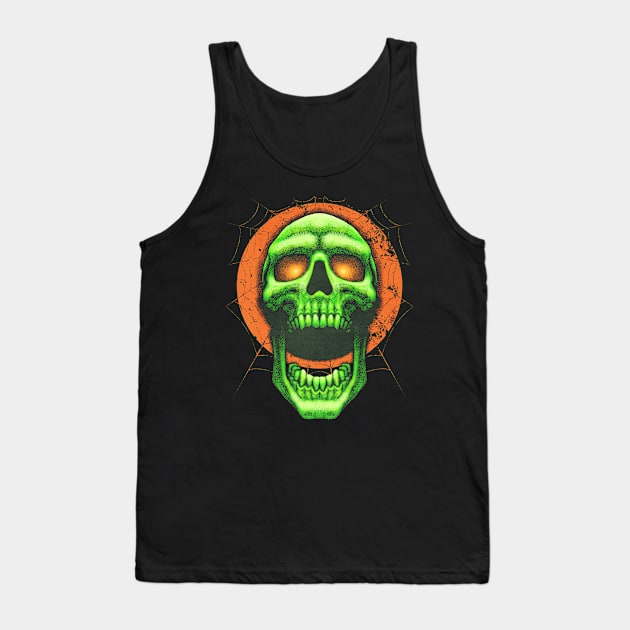 FrightFall2023: SKULL Tank Top by Chad Savage